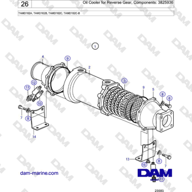 Volvo Penta TAMD162A,...