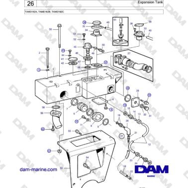 Volvo Penta TAMD162A,...