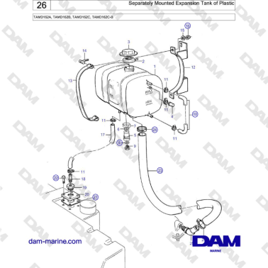 Volvo Penta TAMD162A,...