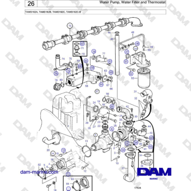 Volvo Penta TAMD162A,...