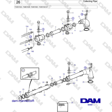 Volvo Penta TAMD162A,...