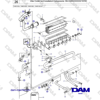Volvo Penta TAMD162A,...