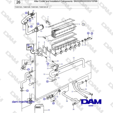 Volvo Penta TAMD162A,...