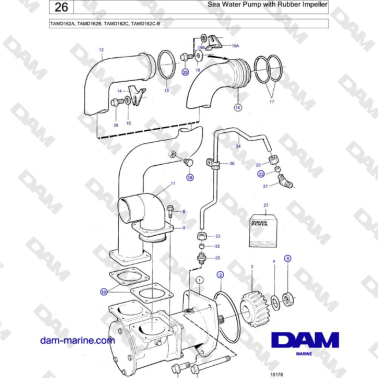 Volvo Penta TAMD162A,...
