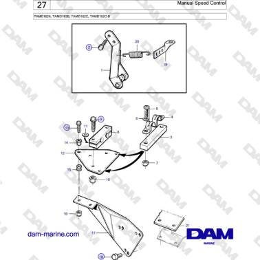 Volvo Penta TAMD162A,...
