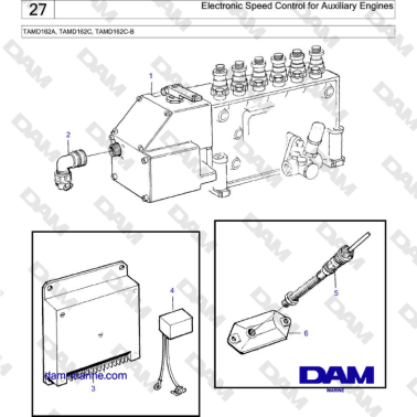 Volvo Penta TAMD162A,...