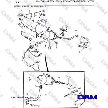 Volvo Penta TAMD162A,...