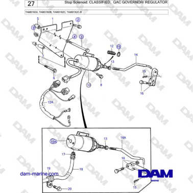 Volvo Penta TAMD162A,...