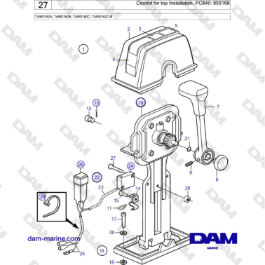 Volvo Penta TAMD162A,...