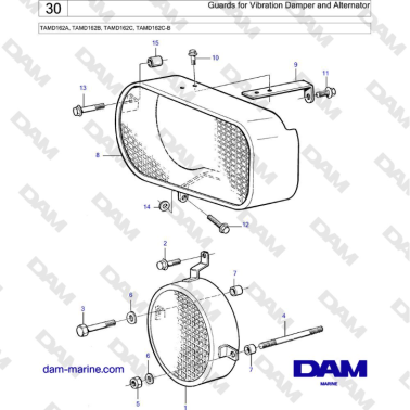 Volvo Penta TAMD162A,...