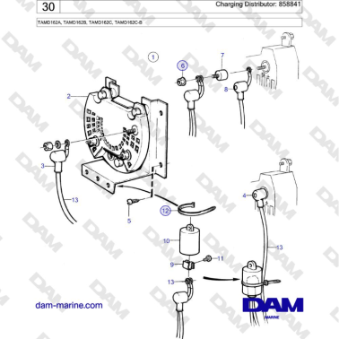 Volvo Penta TAMD162A,...
