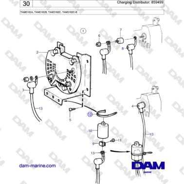 Volvo Penta TAMD162A,...
