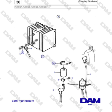 Volvo Penta TAMD162A,...