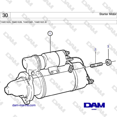 Volvo Penta TAMD162A,...