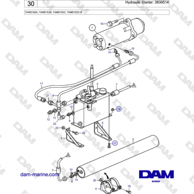 Volvo Penta TAMD162A,...