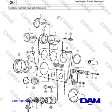 Volvo Penta TAMD162A,...