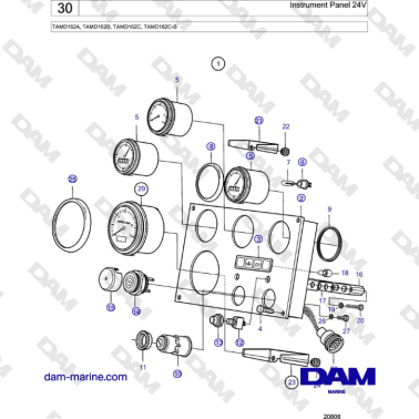 Volvo Penta TAMD162A,...