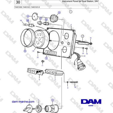 Volvo Penta TAMD162B,...