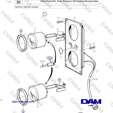 Volvo Penta TAMD162A,...