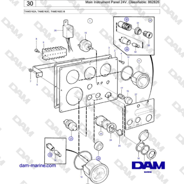 Volvo Penta TAMD162A,...