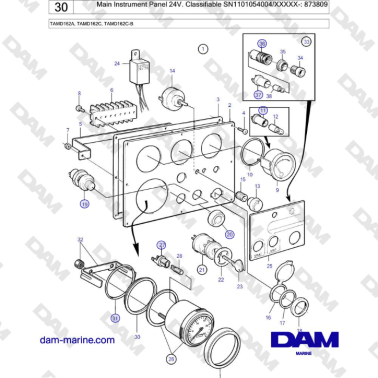Volvo Penta TAMD162A,...