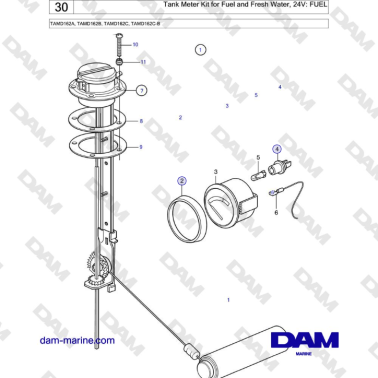 Volvo Penta TAMD162A,...
