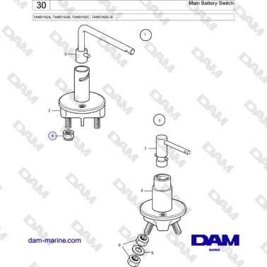 Volvo Penta TAMD162A,...
