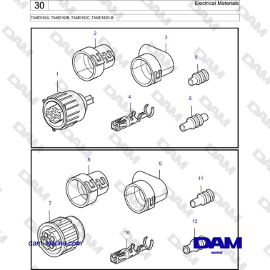 Volvo Penta TAMD162A,...
