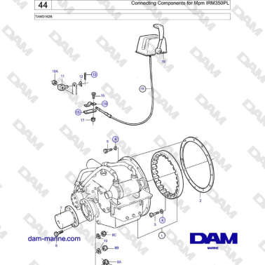 Volvo Penta TAMD162B -...