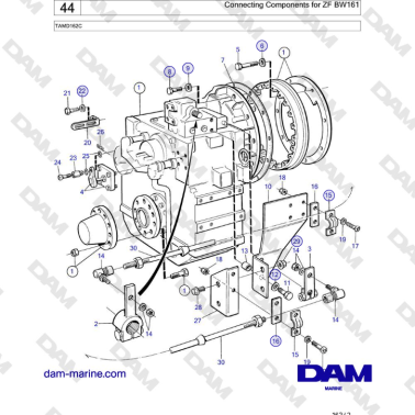 Volvo Penta TAMD162C -...
