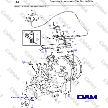 Volvo Penta TAMD162A,...