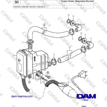 Volvo Penta TAMD162A,...