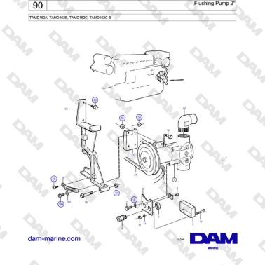 Volvo Penta TAMD162A,...