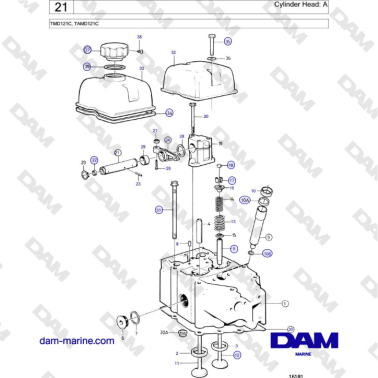 Volvo Penta TMD121C,...