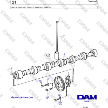 Volvo Penta TMD121C,...