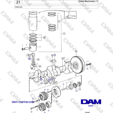 Volvo Penta TAMD122D -...
