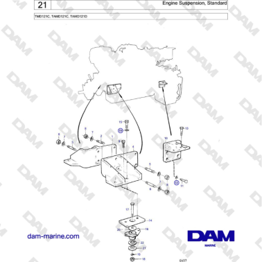 Volvo Penta TMD121C,...
