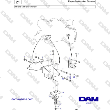 Volvo Penta TAMD122C,...