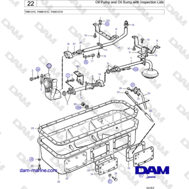Volvo Penta TMD121C,...