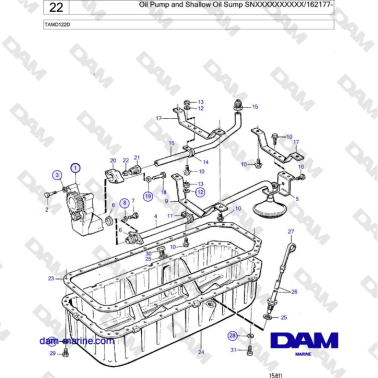Volvo Penta TAMD122D - Oil...
