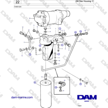 Volvo Penta TAMD122D - Oil...