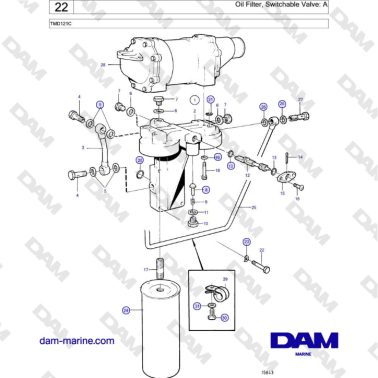 Volvo Penta TMD121C -...