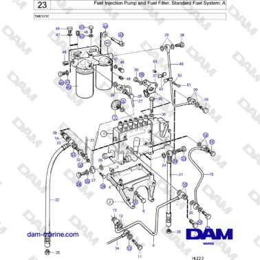 Volvo Penta TMD121C - Pompa...