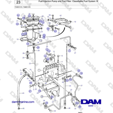 Volvo Penta TAMD121C,...