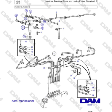 Volvo Penta TAMD121C,...