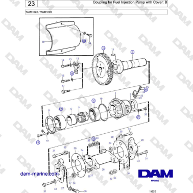 Volvo Penta TAMD122C,...