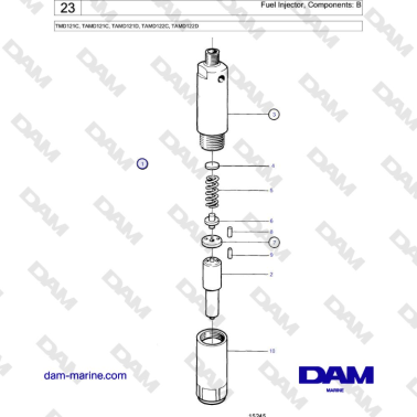 Volvo Penta TMD121C,...
