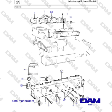 Volvo Penta TMD121C -...