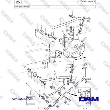 Volvo Penta TAMD121C,...