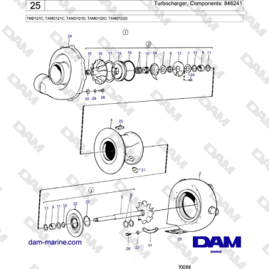 Volvo Penta TMD121C,...